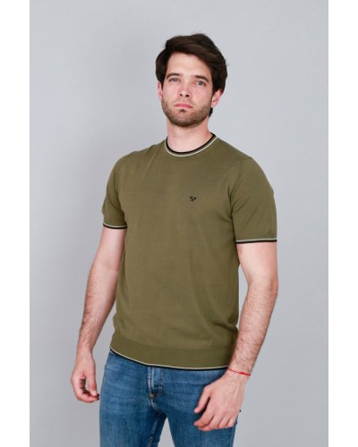 Samarreta Verd Kaki OD3622 STJOR | Slow Fashion | Òscar Dalmau