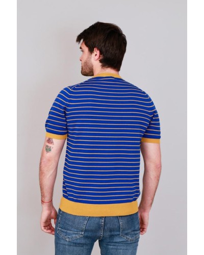 Samarreta Ratlles Ocres OD3656 STJOR | Moda Ètica | Òscar Dalmau