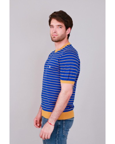 Samarreta Ratlles Ocres OD3656 STJOR | Moda Ètica | Òscar Dalmau