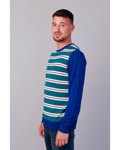 Jersei La Casa de la Bomba Blau ST2563 | Moda sostenible | Roba ètica