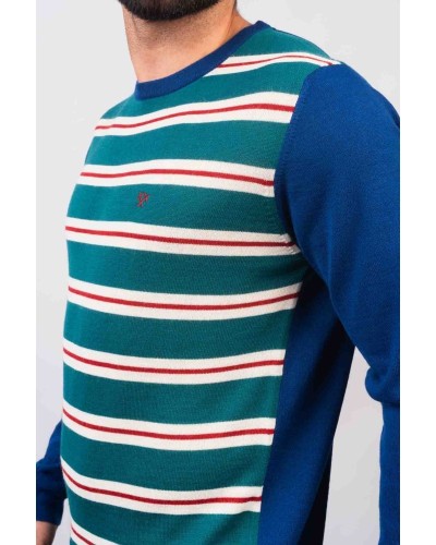 Jersei La Casa de la Bomba Blau ST2563 | Moda sostenible | Roba ètica