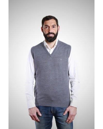 Armilla home grisa STJOR | Moda ètica | STJOR