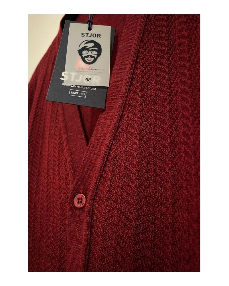 Cardigan Soul Affection Bordeus | Roba STJOR | Òscar Dalmau