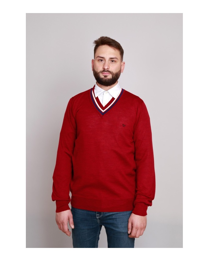 Jersei llana home vintage bordeus | Òscar Dalmau | STJOR