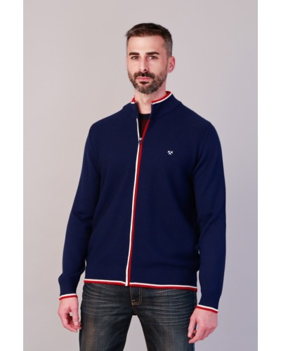 Jaqueta The Brit Blau Marí | Marca Roba Home feta a Catalunya | STJOR