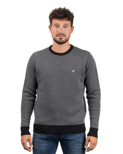 Comprar Jersei de Punt Negre STJOR | Moda Sostenible Feta a Catalunya