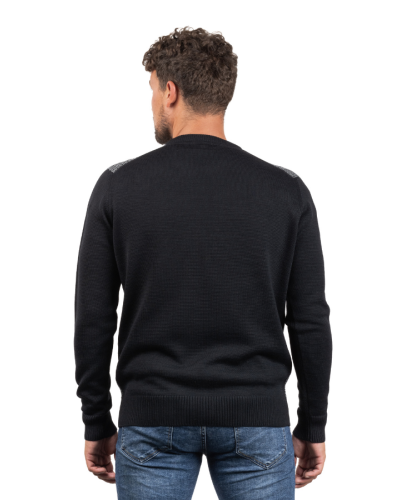 Comprar Jersei de Punt Negre Home | STJOR, roba per a home fabricada a Catalunya