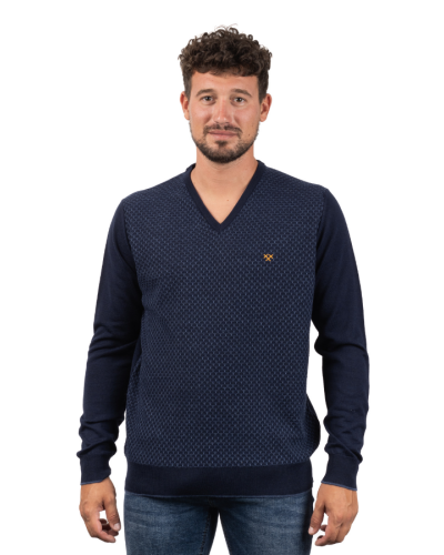 Comprar Jersei de Punt Jacquard per a Home | STJOR Roba Sostenible Feta a Catalunya