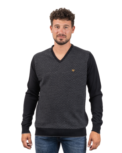 Comprar Jersei de Punt Jacquard per a Home | STJOR Roba Sostenible Feta a Catalunya