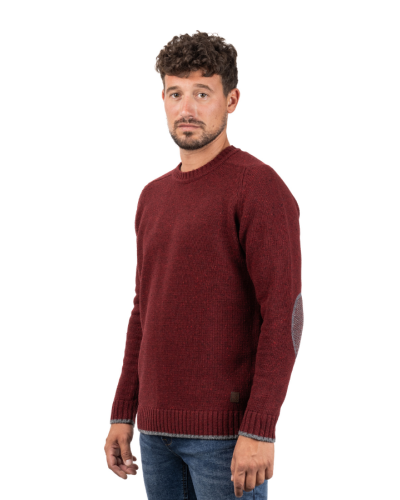 Comprar Jersei bordeus amb Colzeres | STJOR Moda Masculina Sostenible