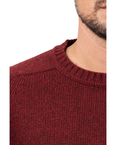 Comprar Jersei bordeus amb Colzeres | STJOR Moda Masculina Sostenible