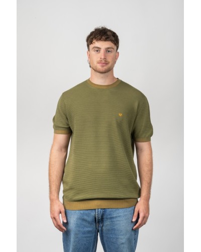 Samarreta Home Microstripe ST3673 Kaki | STJOR