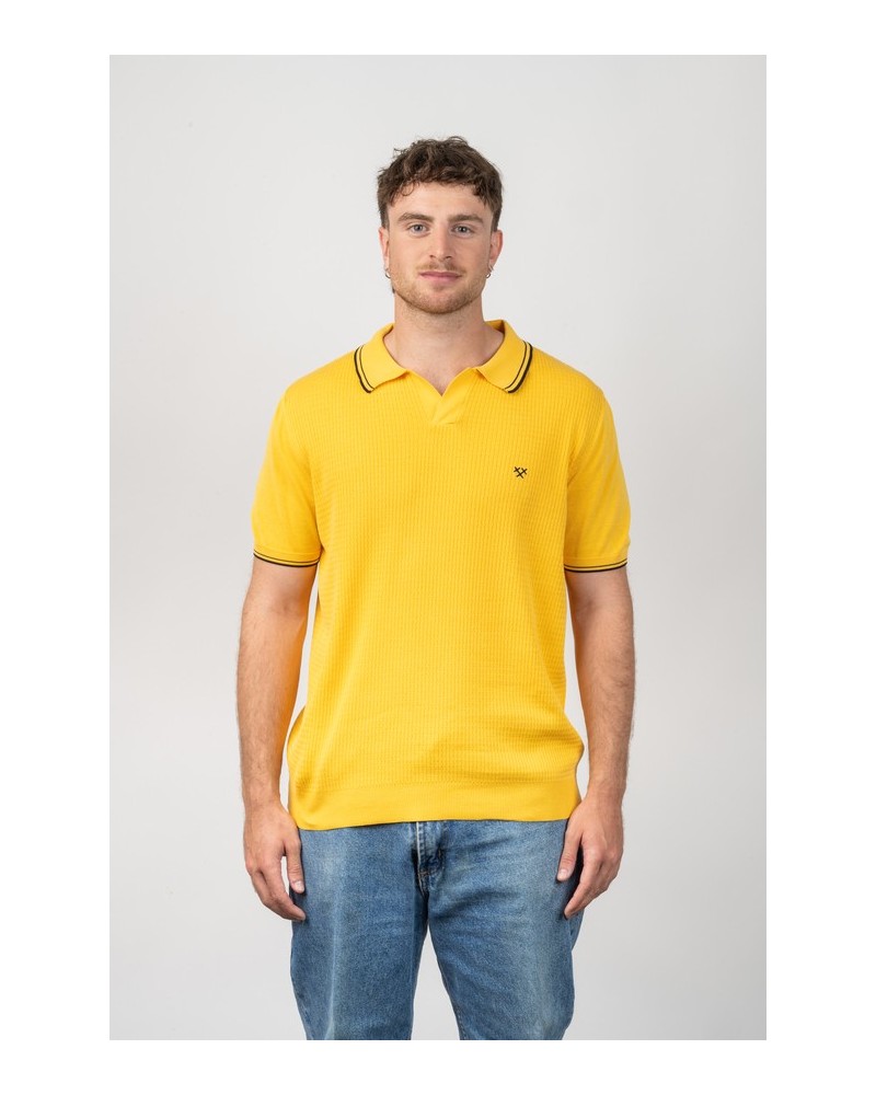 Polo Varied Knit Groc Home - Custom Fit | STJOR