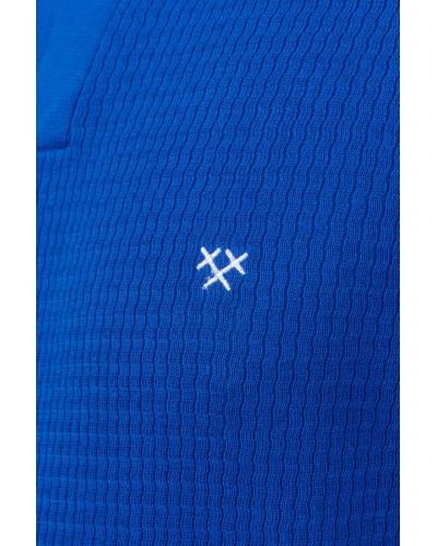 Polo Varied Knit Blau Home - Custom Fit | STJOR