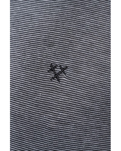 Polo Thousand Stripes Gris Home - Moda Ètica | STJOR