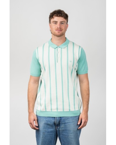 Polo Home Retro Vision Turquesa - Òscar Dalmau | STJOR