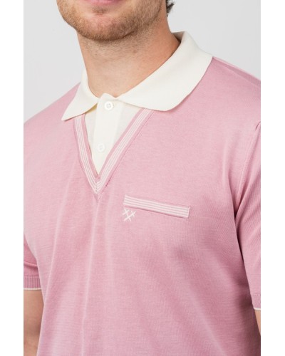 Polo Cricket Rosa Home - Col·lecció Òscar Dalmau | STJOR