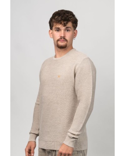 Jersei de Punt Home Beix | Jersei Màniga Llarga - STJOR