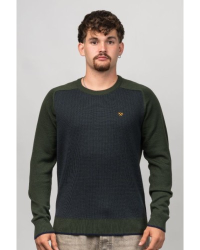 Jersei de Punt Home Pota de Gall Kaki | Jersei Màniga Llarga - STJOR