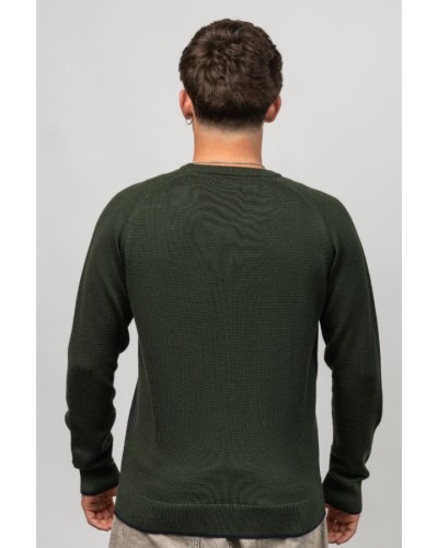 Jersei de Punt Home Pota de Gall Kaki | Jersei Màniga Llarga - STJOR