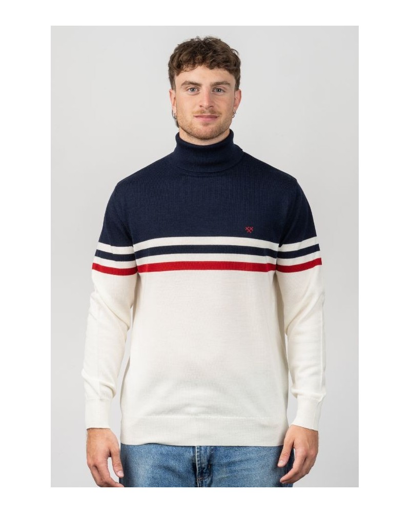 Jersei de Punt Home Tricolor Coll Alt | Marca Roba Home STJOR