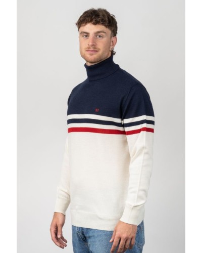 Jersei de Punt Home Tricolor Coll Alt | Marca Roba Home STJOR