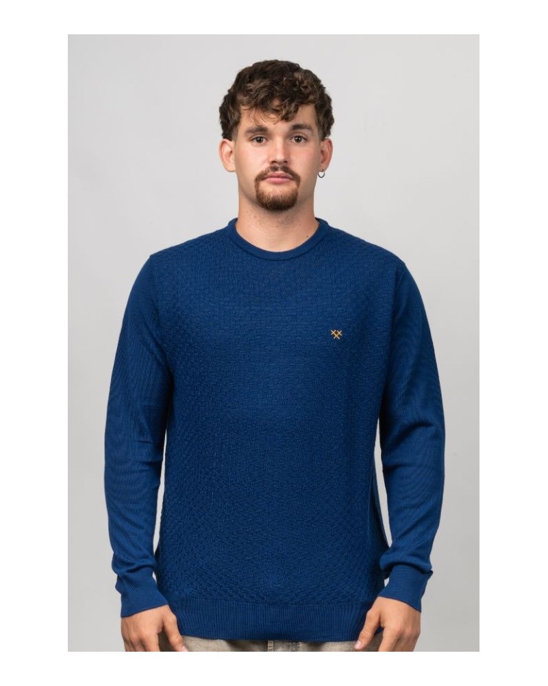 Jersei Home Coll Rodó Blau Marí | Marca Roba Home Catalana STJOR
