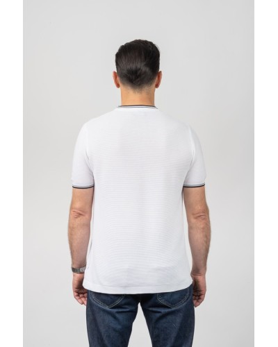 Samarreta blanca de punt per a home | STJOR