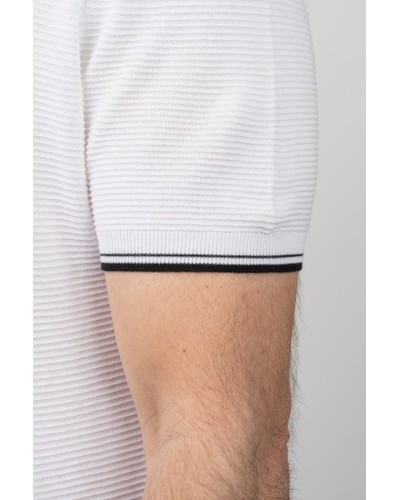 Samarreta blanca de punt per a home | STJOR