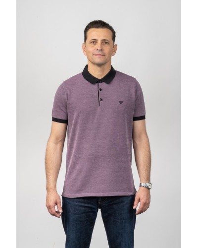 Polo morat de punt STJOR | Roba ètica | Botiga de moda sostenible