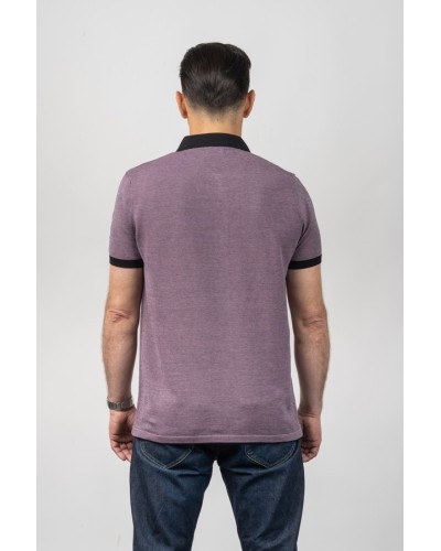 Polo morat de punt STJOR | Roba ètica | Botiga de moda sostenible