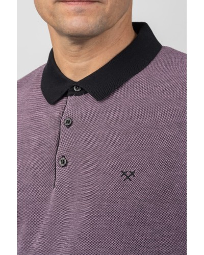 Polo morat de punt STJOR | Roba ètica | Botiga de moda sostenible