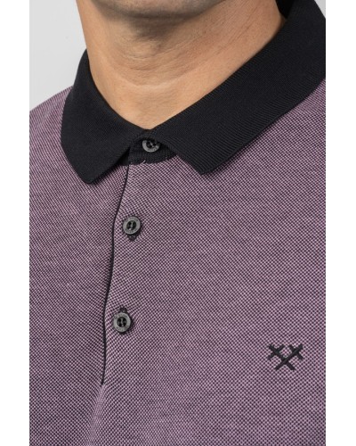 Polo morat de punt STJOR | Roba ètica | Botiga de moda sostenible