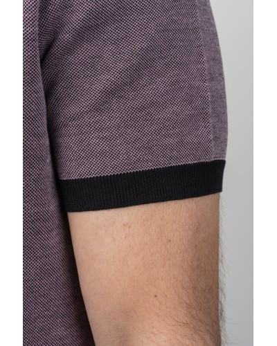 Polo morat de punt STJOR | Roba ètica | Botiga de moda sostenible