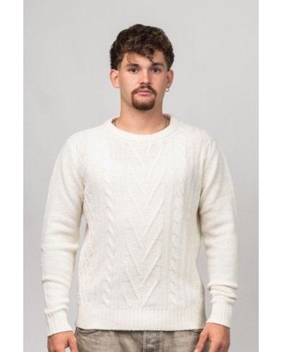 Jersei de Punt Home Blanc Twist | Marca Roba Home Catalana STJOR