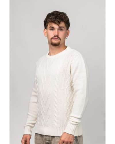 Jersei de Punt Home Blanc Twist | Marca Roba Home Catalana STJOR
