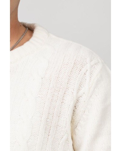Jersei de Punt Home Blanc Twist | Marca Roba Home Catalana STJOR