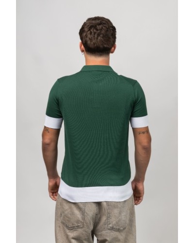 Polo Racing Stripes Verd | STJOR 1969 | Òscar Dalmau