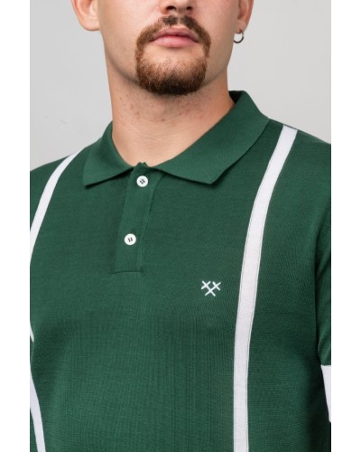 Polo Racing Stripes Verd | STJOR 1969 | Òscar Dalmau