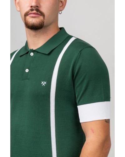 Polo Racing Stripes Verd | STJOR 1969 | Òscar Dalmau