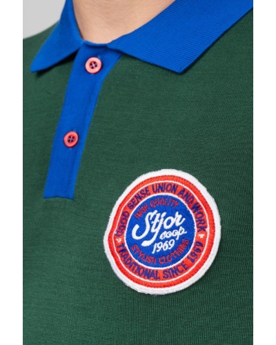 Polo Track Heritage Verd | STJOR 1969 | Cooperativa Tèxtil