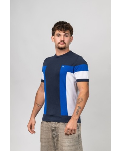 Samarreta Three Colors Blau | STJOR 1969 | Roba Ètica