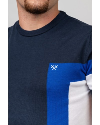 Samarreta Three Colors Blau | STJOR 1969 | Roba Ètica