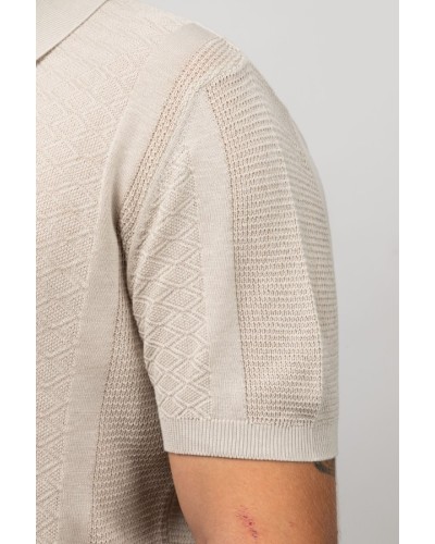 Polo Textured Lace Arena | STJOR 1969 | Roba Sostenible