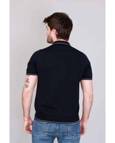 Polo Blau Marí OD3620 STJOR | Roba Sostenible per a home | Moda Ètica
