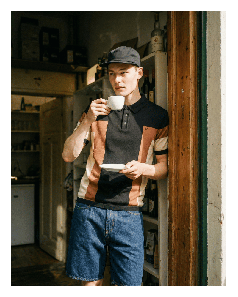 Polo Three Colors Terra | STJOR 1969 | Polos per a Home