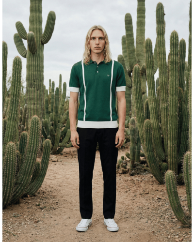 Polo Racing Stripes Verd | STJOR 1969 | Òscar Dalmau