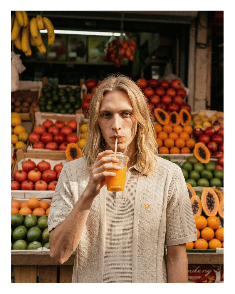 Polo Textured Lace Arena | STJOR 1969 | Roba Sostenible